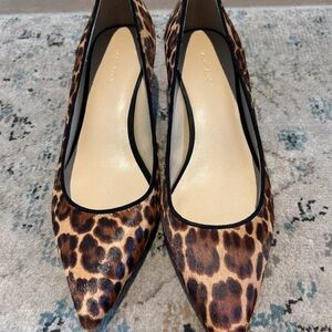 Ann Taylor Leopard Print Heels